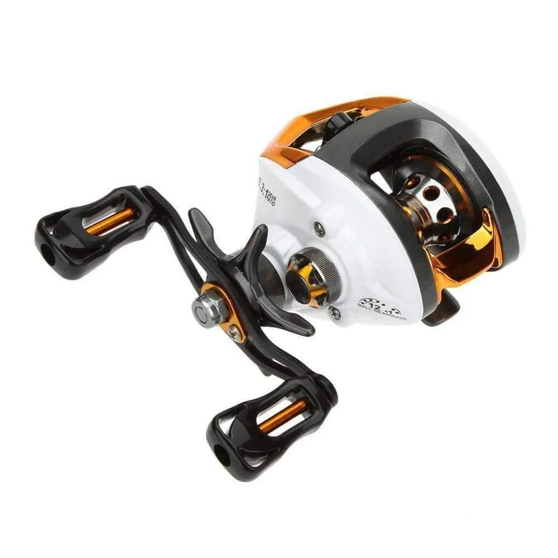 Geschwindigkeit Baitcasting Angelrolle 13BB Kugellager GT 6.3:1 Baitcasting Angelrolle Spulen mit Bremssystem Carretilha