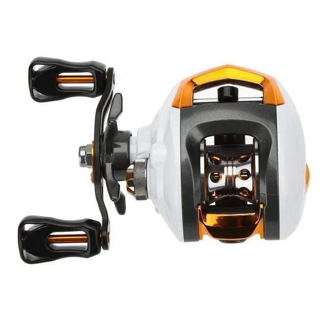 Geschwindigkeit Baitcasting Angelrolle 13BB Kugellager GT 6.3:1 Baitcasting Angelrolle Spulen mit Bremssystem Carretilha