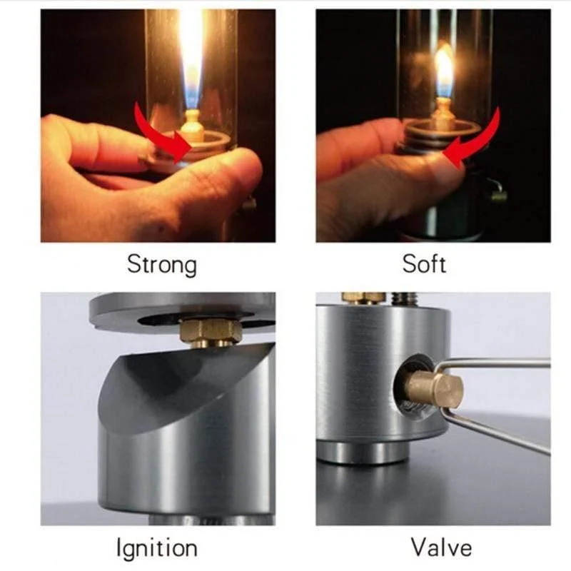 Tragbare Gaslampe Tourist das Zelt Nachtlichter Camping Gas Outdoor Camping Lampe Tragbare Gaslampe Zelt Nachtlichter Laterne