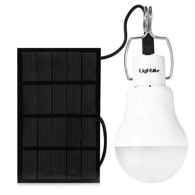 Campingleuchte S 1200 130LM Tragbare LED-Glühbirne Licht Aufgeladene Solarenergielampe Tragbare Laternen Kugelbirnen Weiß