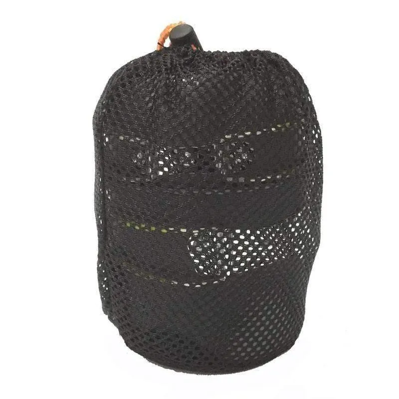 9-in-1-Picknickschüssel-Topf-Pfannen-Set Antihaft-Töpfe Pfannen Schüsseln Tassen Tragbares Aluminiumlegierung-Camping-Wandergeschirr Kochgeschirr Reise
