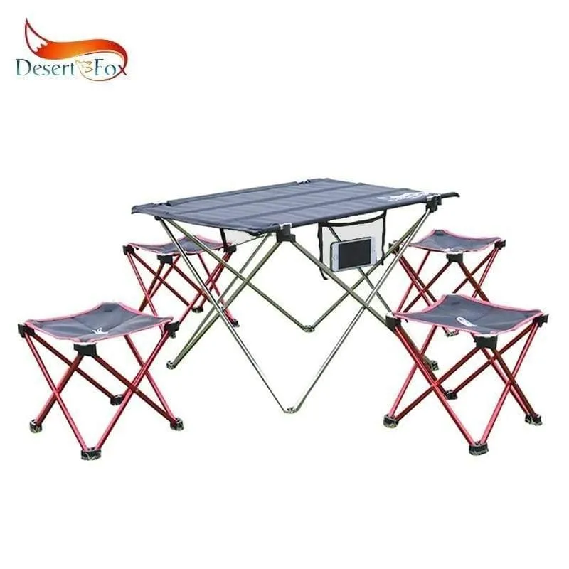 Camping Klappstuhl & Hocker Aluminiumlegierung Outdoor Picknick DIY Stuhl und Tisch Schreibtisch Leichtes BBQ Angelwerkzeug