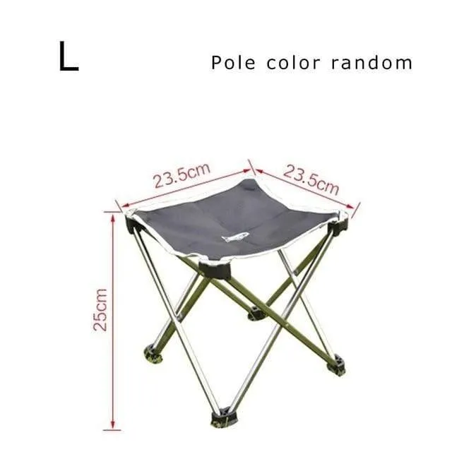 Camping Klappstuhl & Hocker Aluminiumlegierung Outdoor Picknick DIY Stuhl und Tisch Schreibtisch Leichtes BBQ Angelwerkzeug