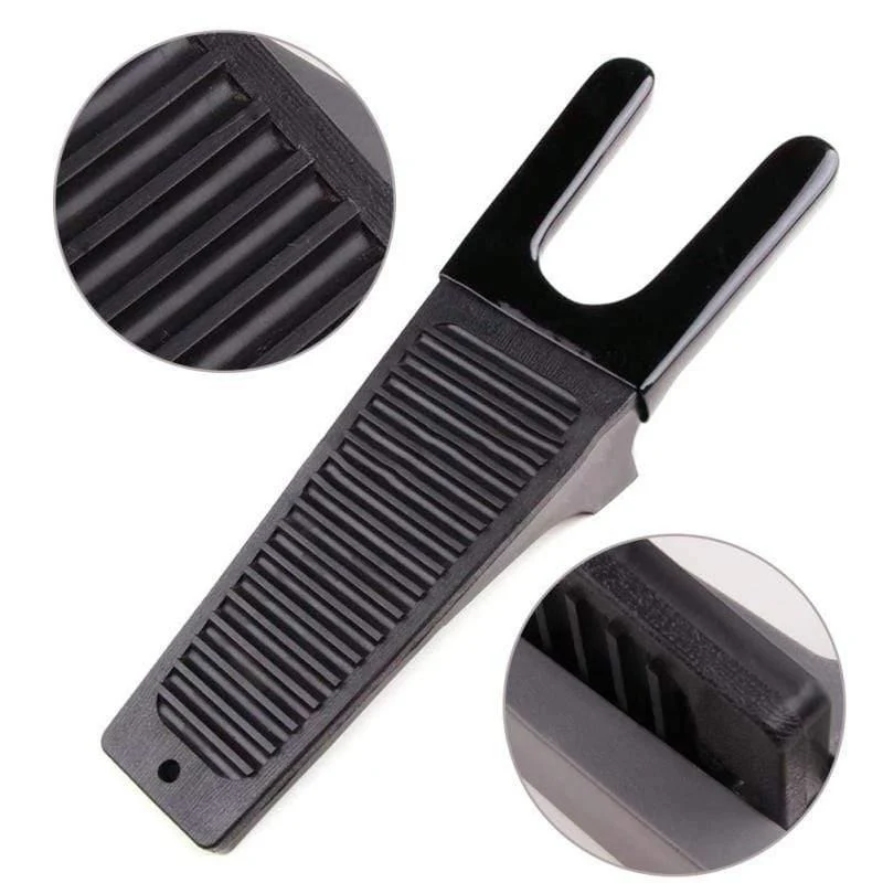 1 Stück Schwarz Boot Jack Puller Schuh Fuß Schaber Reiniger Entferner Camping Outdoor-Tool