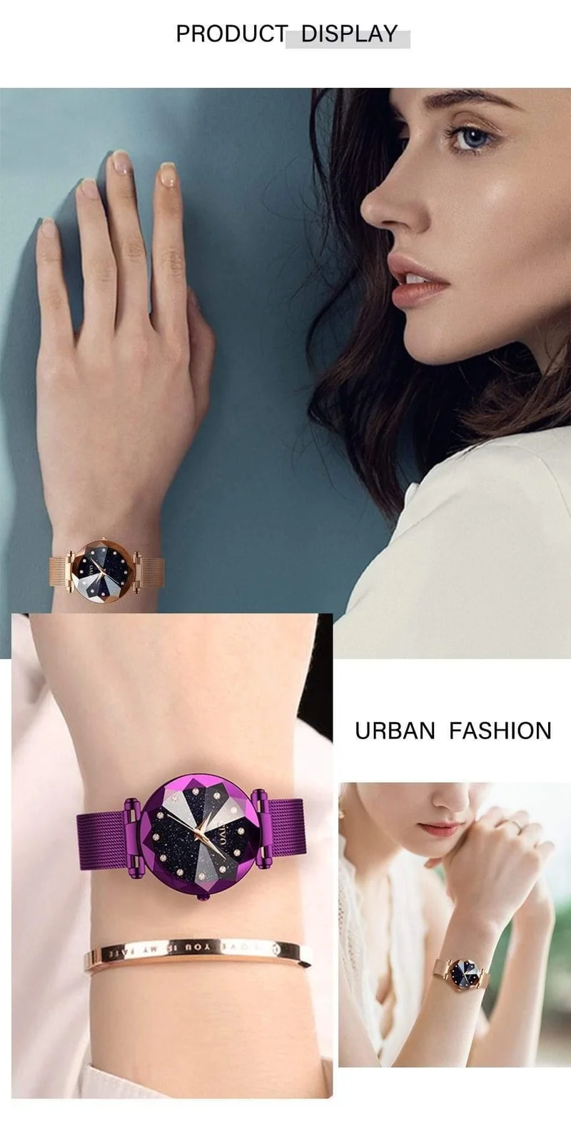 Damen kristall uhren luxus wasserdicht rose gold stahl mesh quarz frauen uhren top marke armband uhr