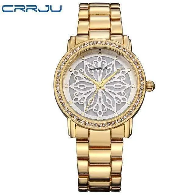 Mode Uhr Frau Damen Rose gold Diamant relogio feminino Kleid Uhr weibliche uhren mujer
