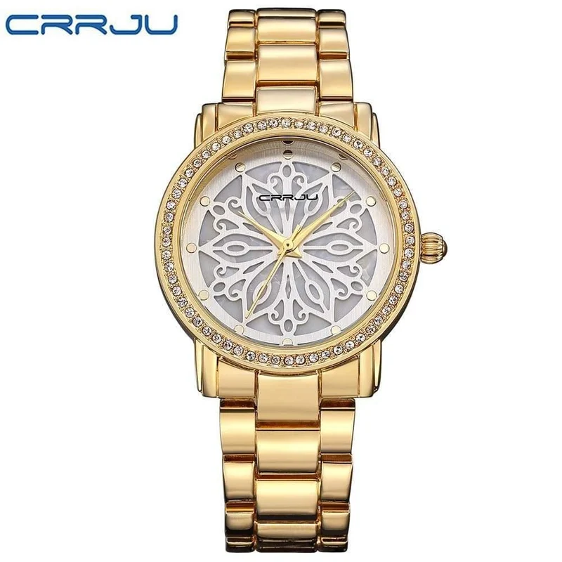 Mode Uhr Frau Damen Rose gold Diamant relogio feminino Kleid Uhr weibliche uhren mujer