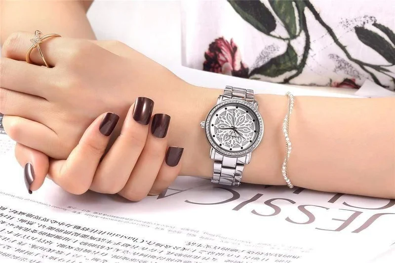 Mode Uhr Frau Damen Rose gold Diamant relogio feminino Kleid Uhr weibliche uhren mujer