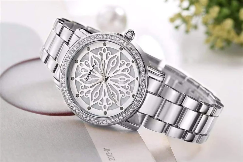 Mode Uhr Frau Damen Rose gold Diamant relogio feminino Kleid Uhr weibliche uhren mujer