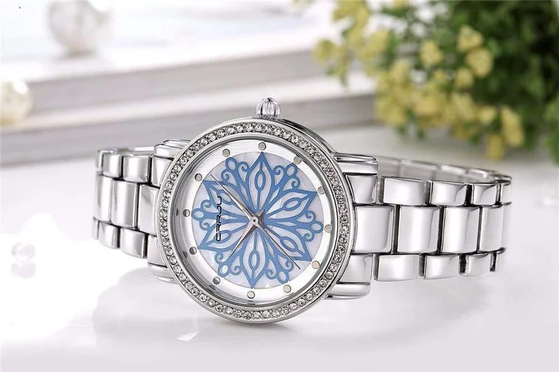 Mode Uhr Frau Damen Rose gold Diamant relogio feminino Kleid Uhr weibliche uhren mujer