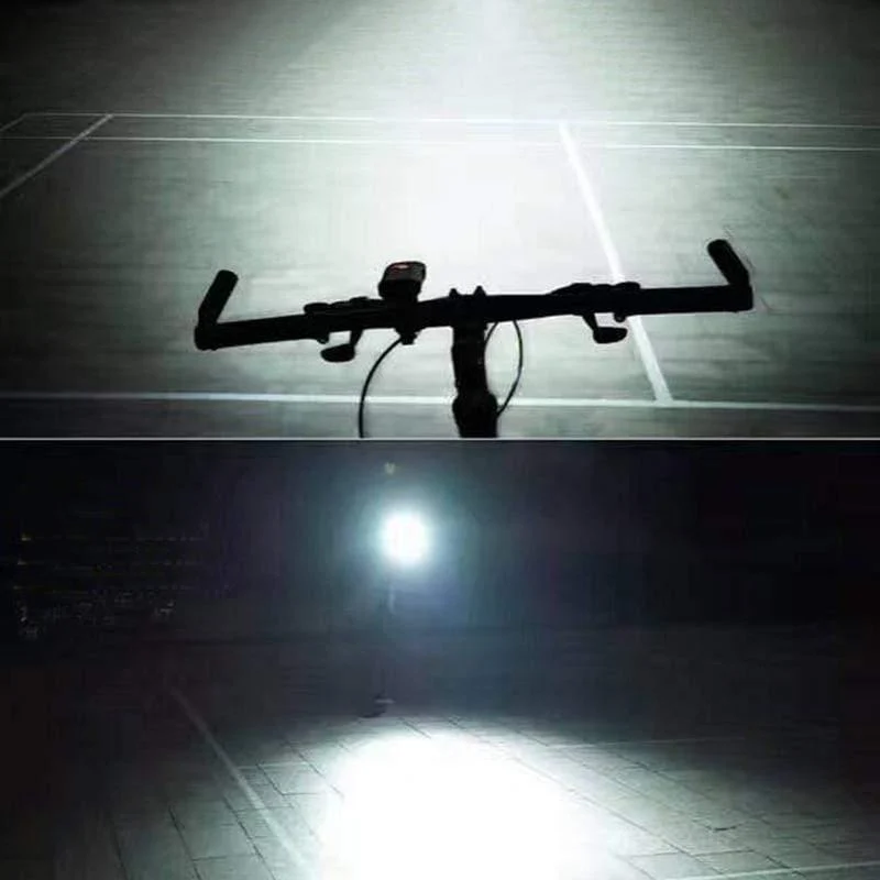 Fahrradbeleuchtung 6000lm 2x XML-L2 LED Fahrradbeleuchtung USB Wiederaufladbar 6000mAh bicicleta Wheel Bike Front Light Rücklicht