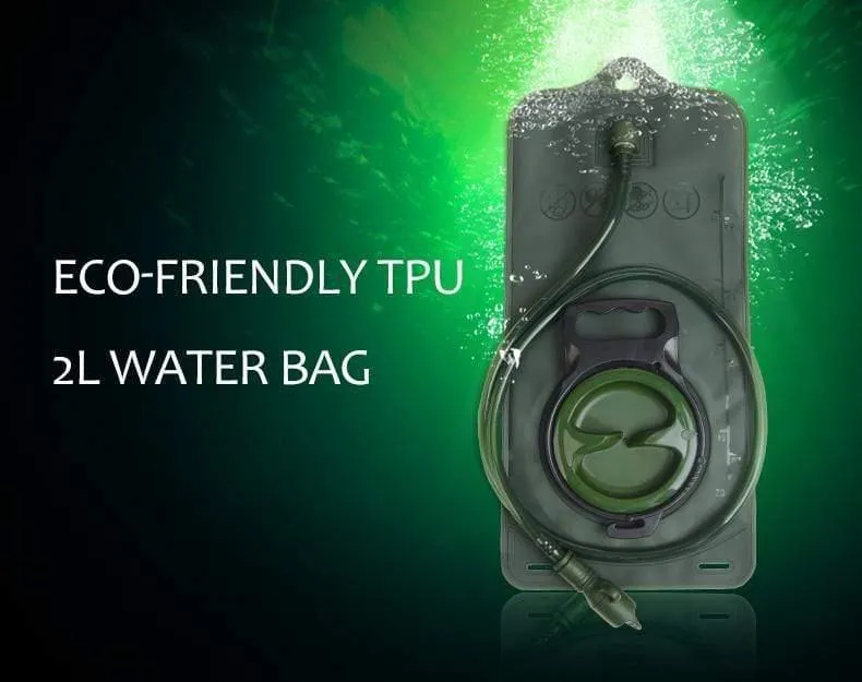 2L TPU Wasser Blase Tasche Umweltfreundliche Fahrrad Blase Trink Tasche Camping Wandern Klettern Outdoor Sport Trinkwasser Tasche