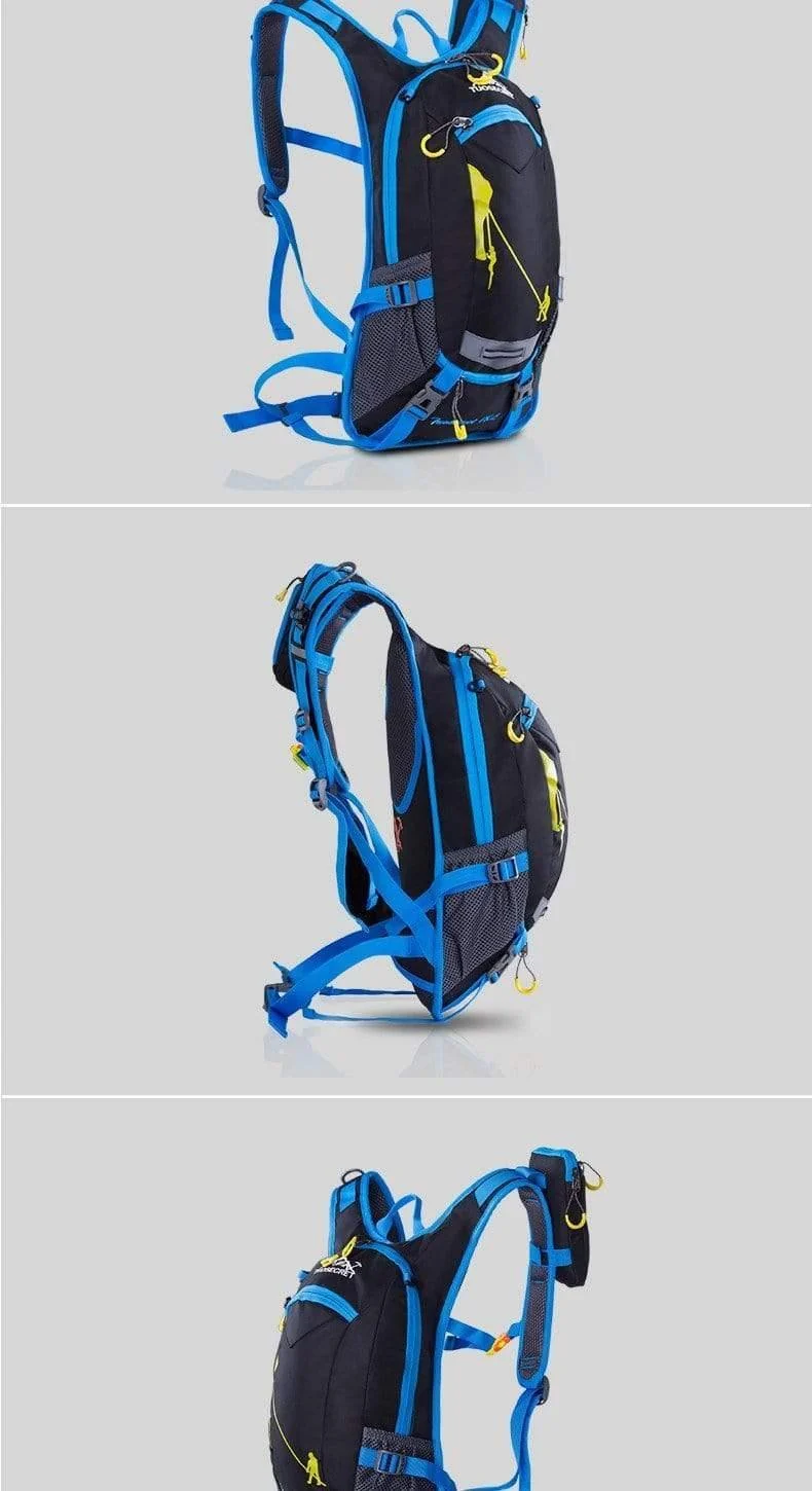18L wasserdichter Rucksack Outdoor-Sportrucksack Wasserbeutel Camping Wandern Radfahren Wasserrucksack