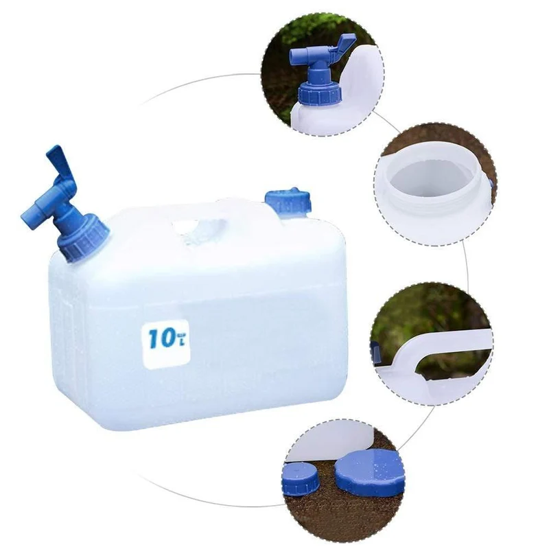 Camping Selbstfahrende Tour Eimer Auto Hause Trinken Eimer Wasser Behälter Lagerung Eimer Hebe Tasche für Überleben Wandern