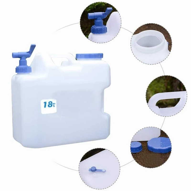 Camping Selbstfahrende Tour Eimer Auto Hause Trinken Eimer Wasser Behälter Lagerung Eimer Hebe Tasche für Überleben Wandern