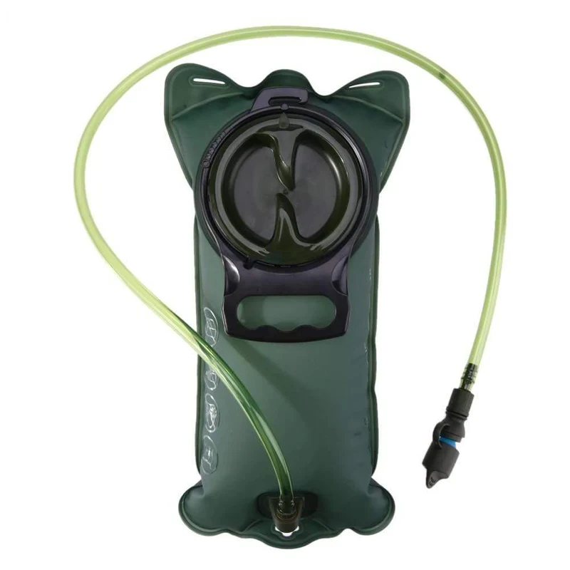 2L TPU Fahrrad Mund Sport Wasserbeutel Blase Trink Camping Wandern Klettern Militärgrün Camelback