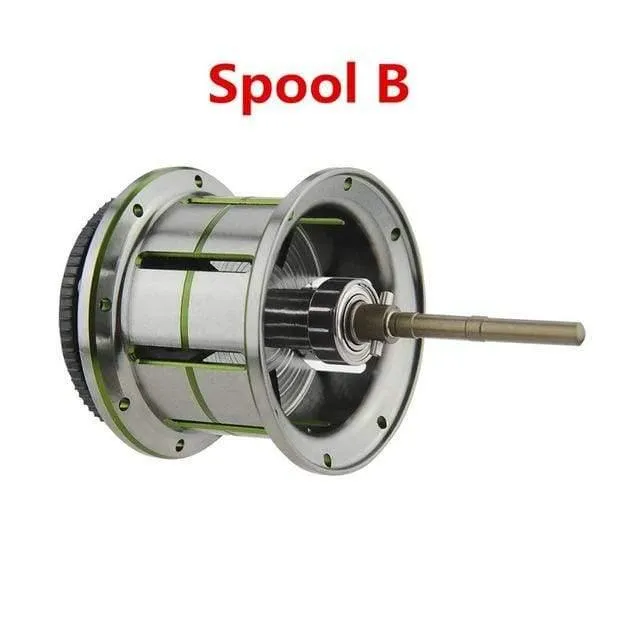 Phantom Baitcastingrolle Aluminium Leichte Spule Magnetische Bremse Dual Baitcastingrolle Ersatzteile Ersatz angeln