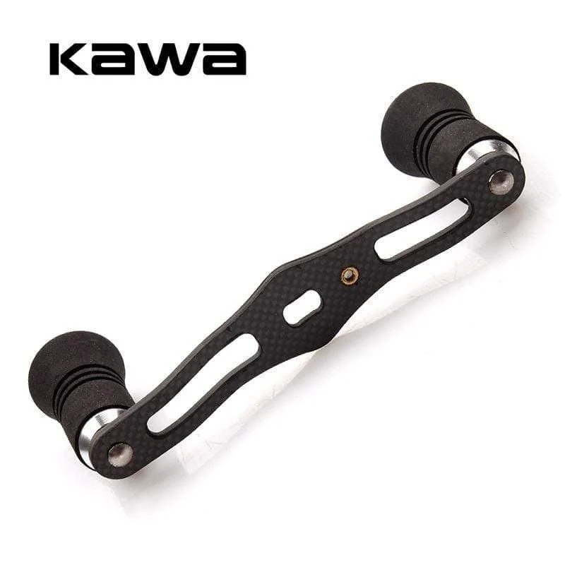 Angelrollengriff EK Carbon Fiber für Shimano Daiwa Abu Eva Knob Lochgröße 7*4/8*5mm Länge 100mm Hohe Qualität