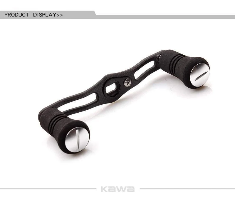 Angelrollengriff EK Carbon Fiber für Shimano Daiwa Abu Eva Knob Lochgröße 7*4/8*5mm Länge 100mm Hohe Qualität