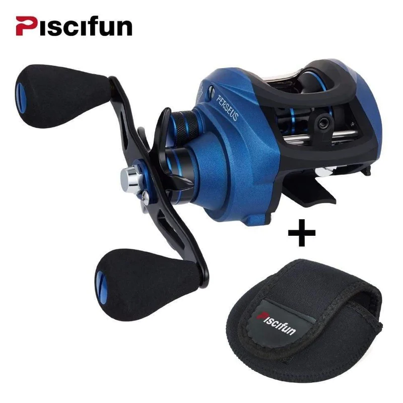 Perseus Dual Bremse System Baitcastingrolle 8.4 KG Drag Salzwasser Süßwasser Baitcasting Angeln Reel Pesca Karpfen