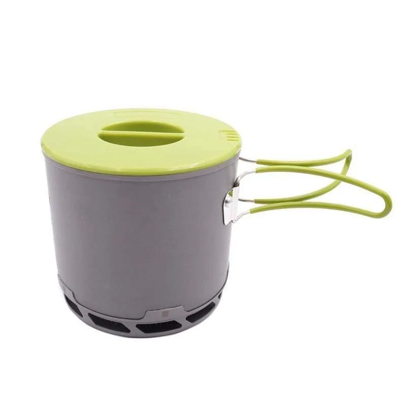 Wärmetauscher Topf Energie Camping Gesammelt Topf Outdoor Kochgeschirr BDS202