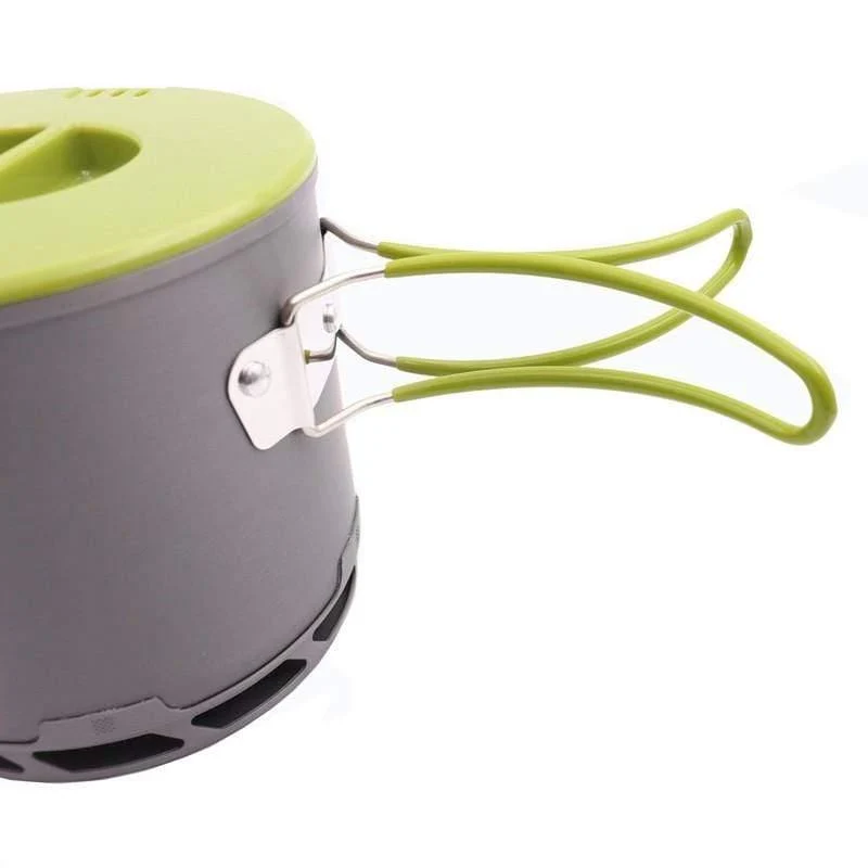 Wärmetauscher Topf Energie Camping Gesammelt Topf Outdoor Kochgeschirr BDS202