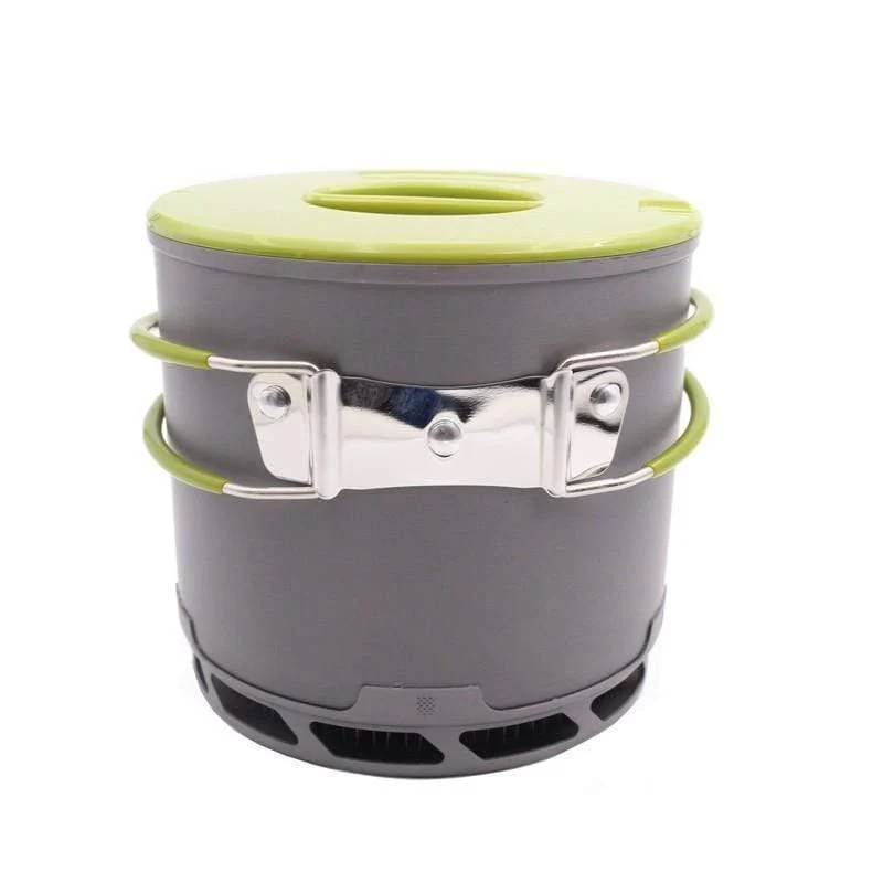Wärmetauscher Topf Energie Camping Gesammelt Topf Outdoor Kochgeschirr BDS202