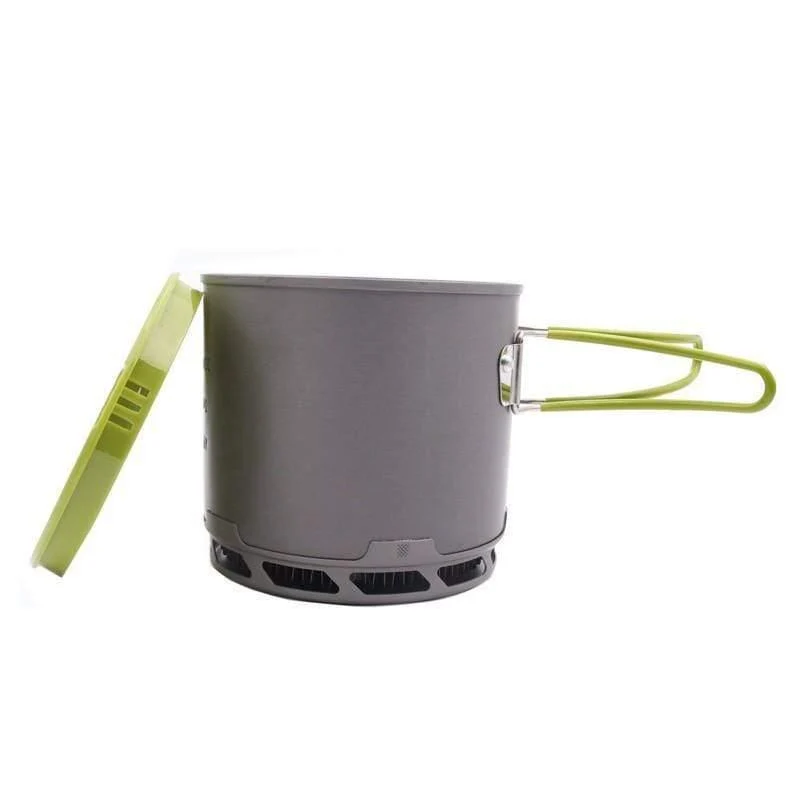 Wärmetauscher Topf Energie Camping Gesammelt Topf Outdoor Kochgeschirr BDS202