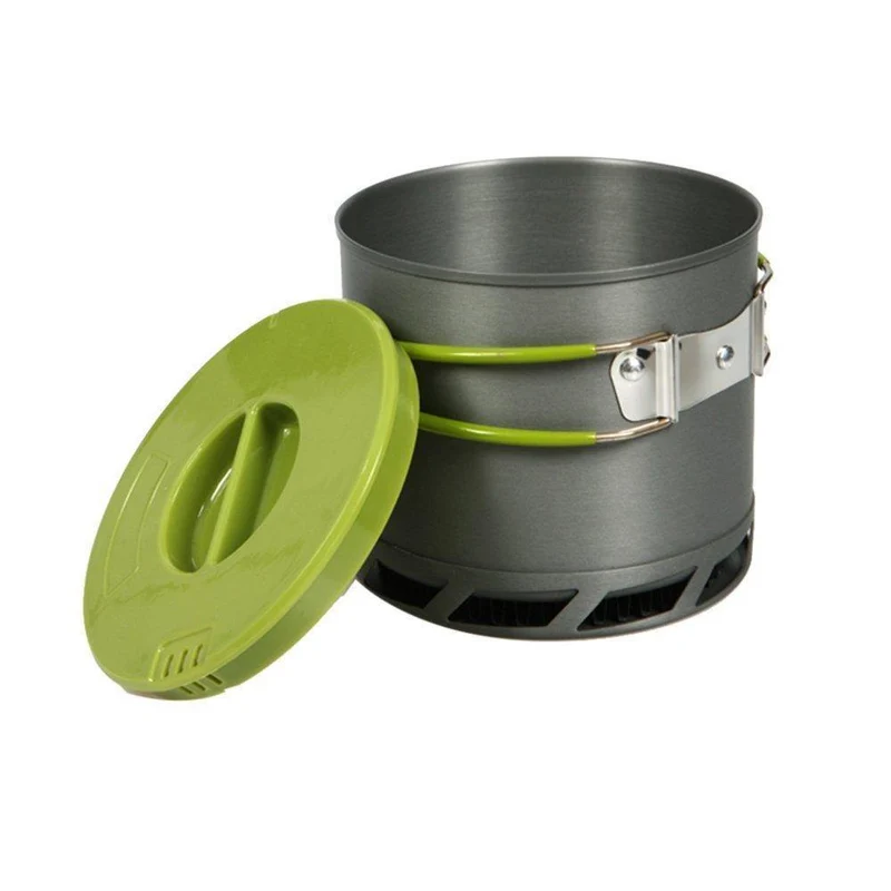 Wärmetauscher Topf Energie Camping Gesammelt Topf Outdoor Kochgeschirr BDS202
