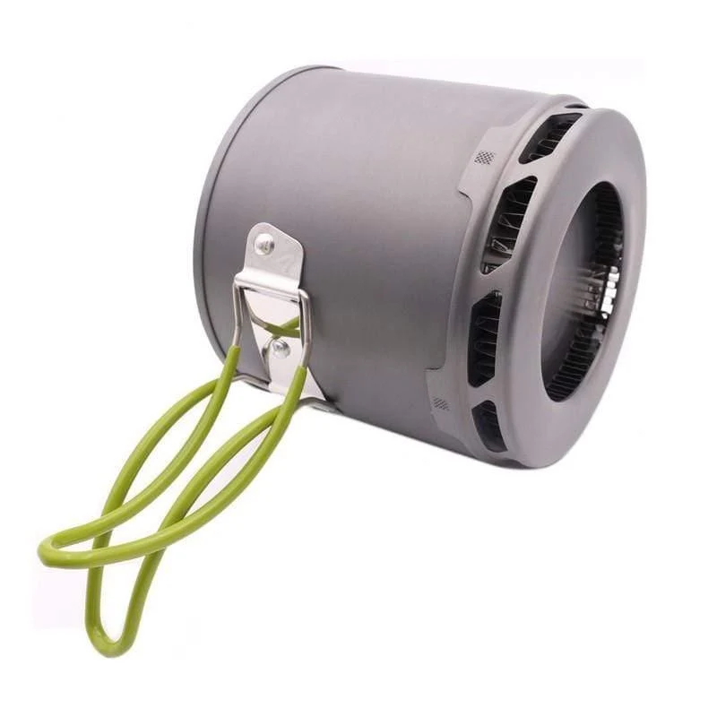 Wärmetauscher Topf Energie Camping Gesammelt Topf Outdoor Kochgeschirr BDS202