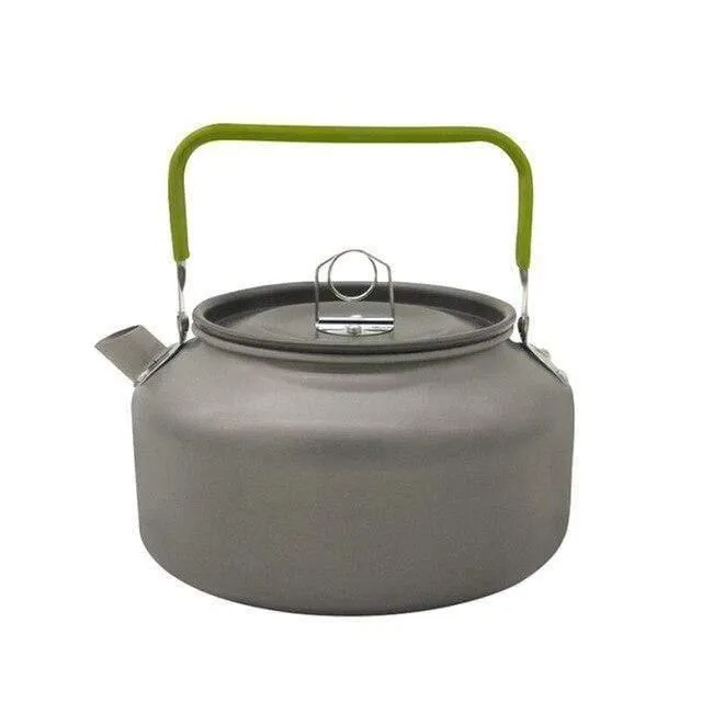 0.8 / 1.2L Camping-Wasserkocher Outdoor-Kaffeekocher Camping-Geschirr Reisegeschirr Outdoor-Picknick-Set 2019 Neu