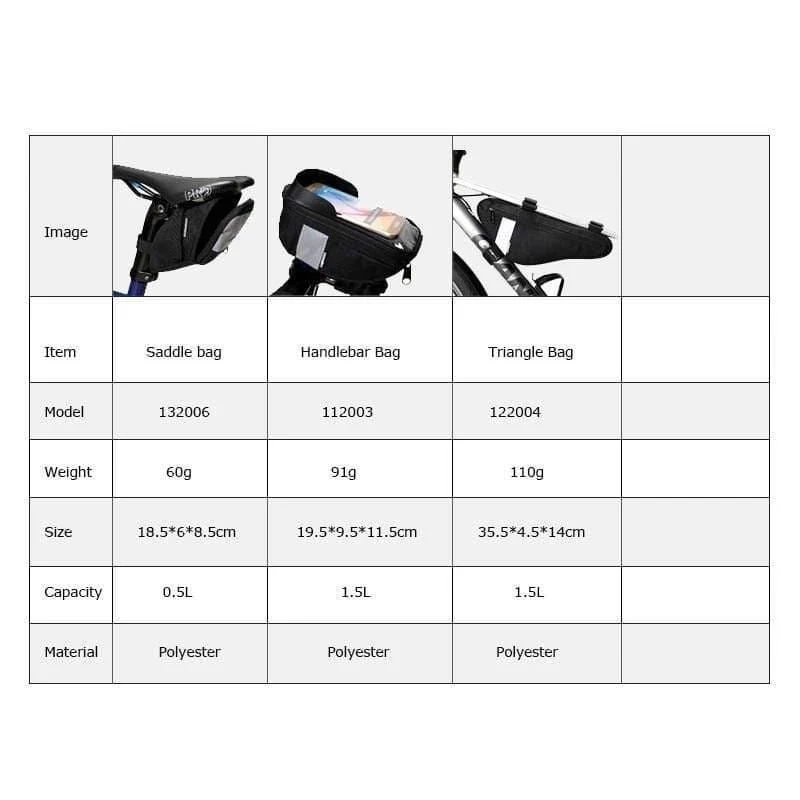 Radfahren Fahrrad Fahrrad Kopf Rohr Lenker Zelle Handy Tasche Fall Halter Fall Pannier Für 6.5 in Telefon