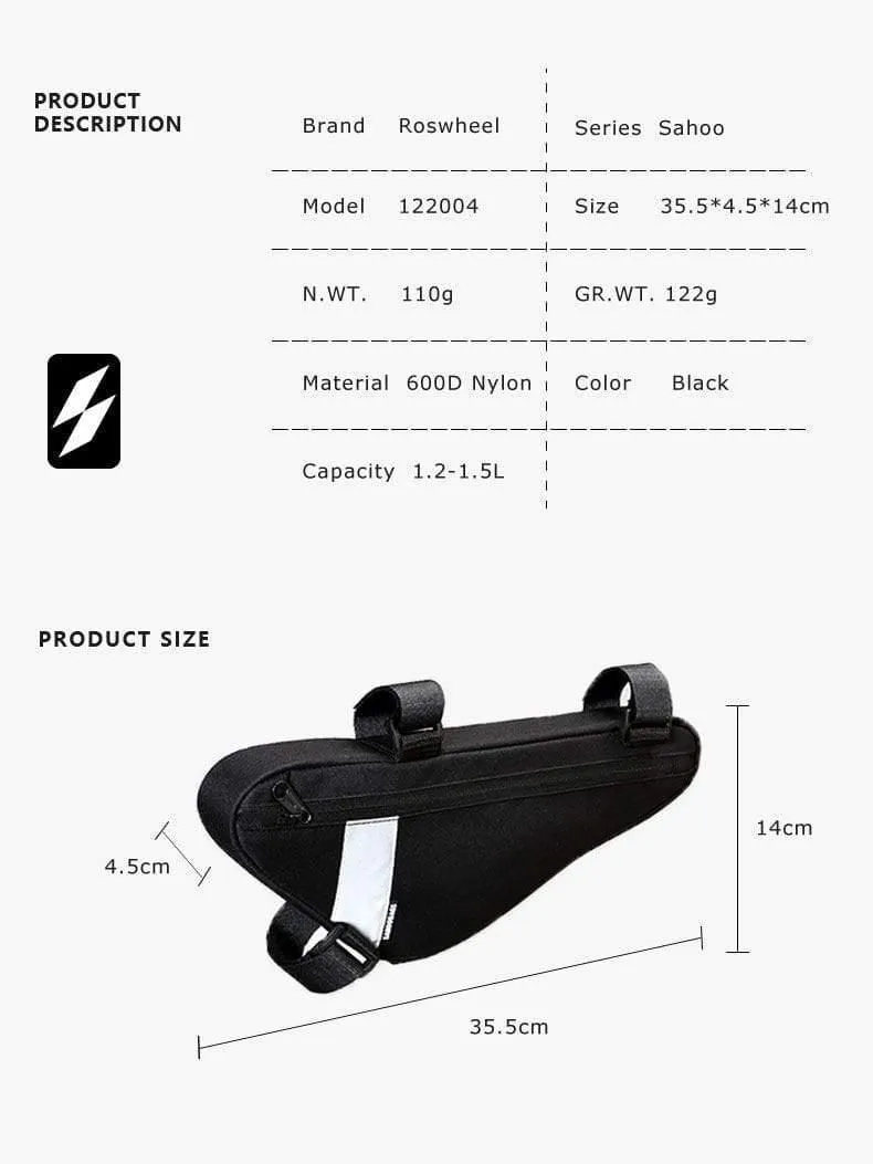 Radfahren Fahrrad Fahrrad Kopf Rohr Lenker Zelle Handy Tasche Fall Halter Fall Pannier Für 6.5 in Telefon