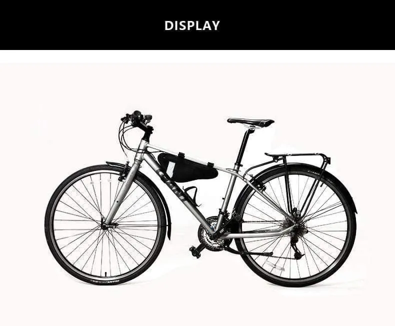 Radfahren Fahrrad Fahrrad Kopf Rohr Lenker Zelle Handy Tasche Fall Halter Fall Pannier Für 6.5 in Telefon