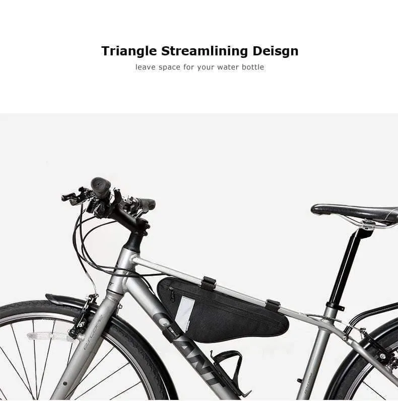 Radfahren Fahrrad Fahrrad Kopf Rohr Lenker Zelle Handy Tasche Fall Halter Fall Pannier Für 6.5 in Telefon