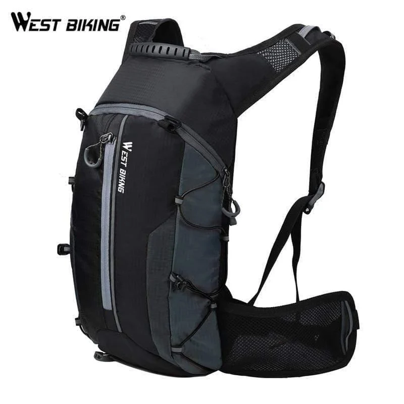Wasserdichte Fahrradtasche Fahrradrucksack Atmungsaktiver 10L Ultraleichter Fahrradwasserbeutel Klettern Radfahren Trinkrucksack
