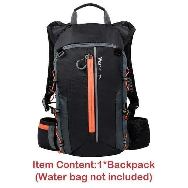Wasserdichte Fahrradtasche Fahrradrucksack Atmungsaktiver 10L Ultraleichter Fahrradwasserbeutel Klettern Radfahren Trinkrucksack