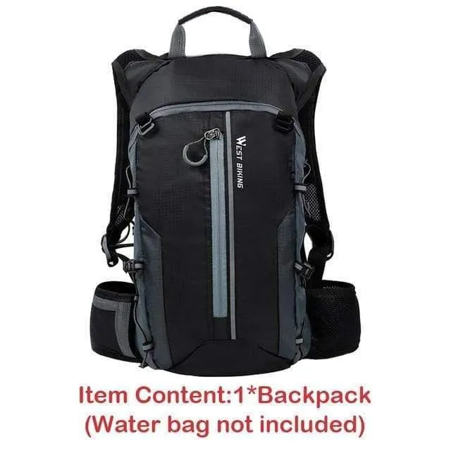 Wasserdichte Fahrradtasche Fahrradrucksack Atmungsaktiver 10L Ultraleichter Fahrradwasserbeutel Klettern Radfahren Trinkrucksack