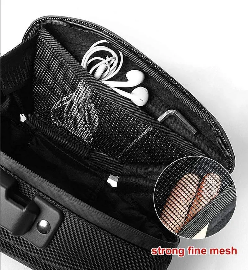 Fahrradsatteltasche, wasserdicht, MTB-Fahrrad-Hintertasche, reflektierend, Radfahren, Rücksitz, große Tasche, Fahrradzubehör