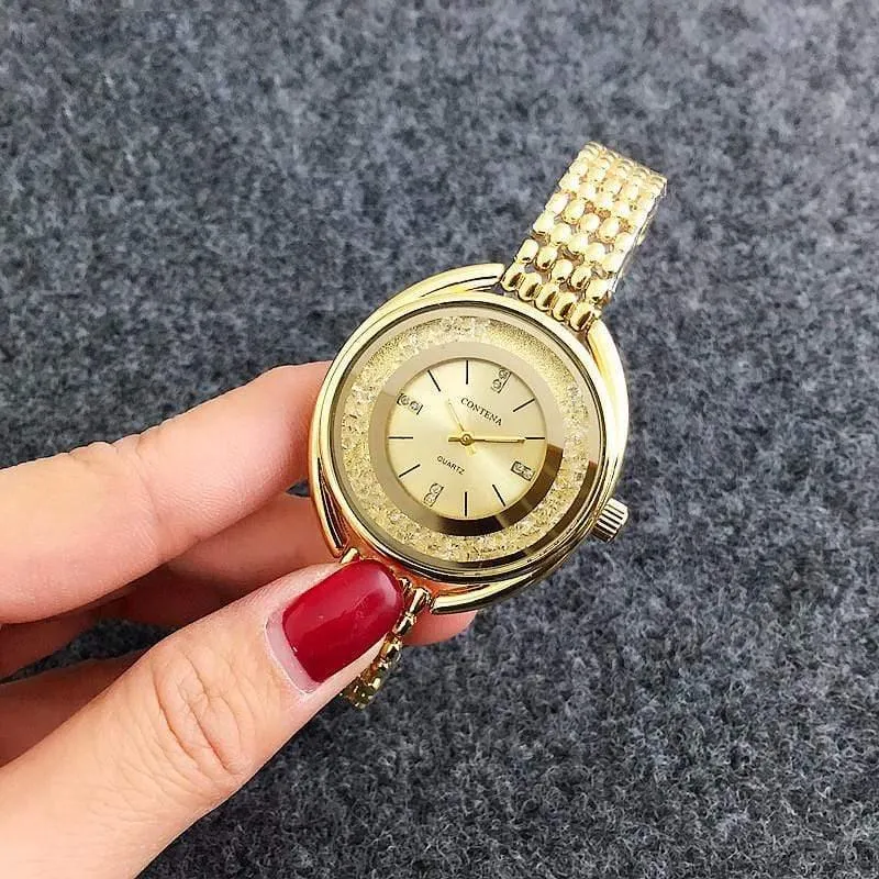Uhr Frauen Uhren Rose Gold Armband frauen Uhren Strass Damen Uhr Uhr reloj mujer montre femme