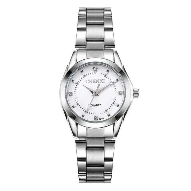 Mode uhren Frauen xfcs Damen Strass Quarzuhr frauen Kleid Uhr Armbanduhren uhren mujeres