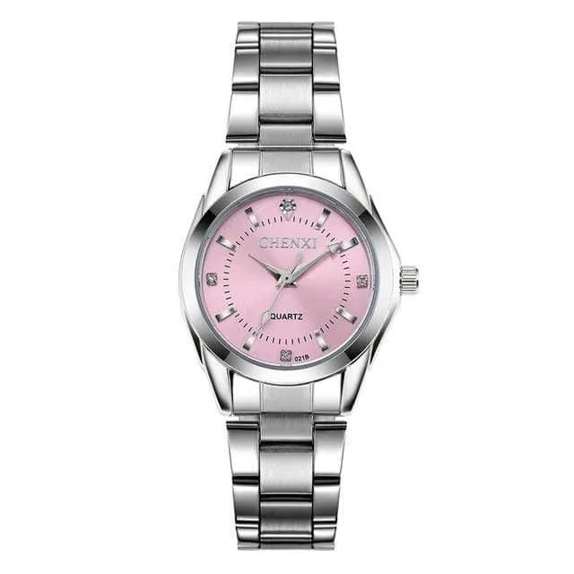 Mode uhren Frauen xfcs Damen Strass Quarzuhr frauen Kleid Uhr Armbanduhren uhren mujeres
