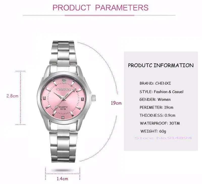 Mode uhren Frauen xfcs Damen Strass Quarzuhr frauen Kleid Uhr Armbanduhren uhren mujeres