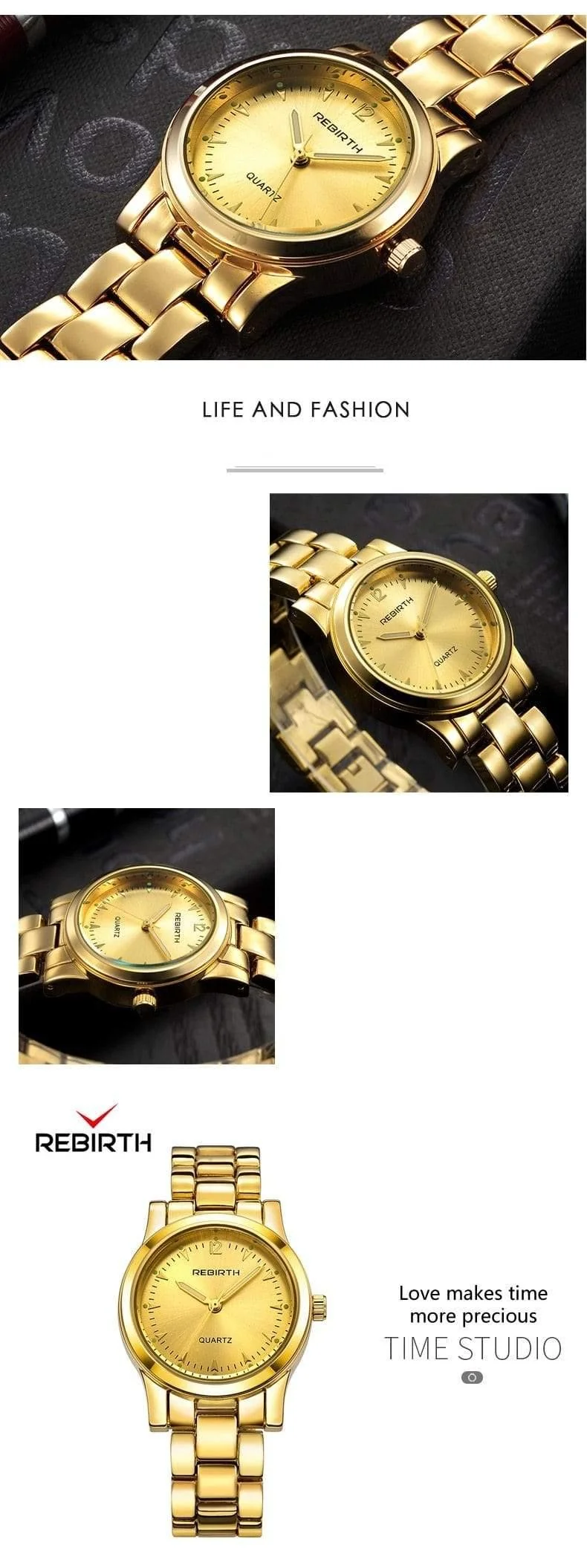 Frauen Armband Quarzuhr Top Marke Luxus Edelstahl Gold Silber Damen Armbanduhr Weibliche Uhr Relogio Feminino