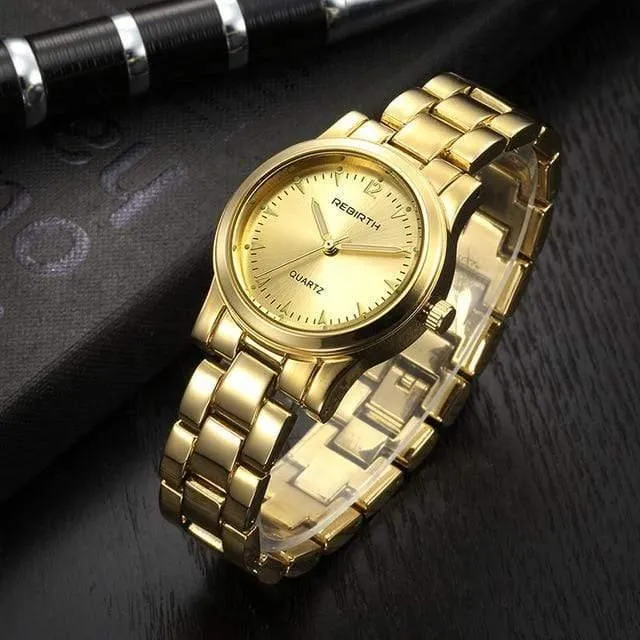 Frauen Armband Quarzuhr Top Marke Luxus Edelstahl Gold Silber Damen Armbanduhr Weibliche Uhr Relogio Feminino