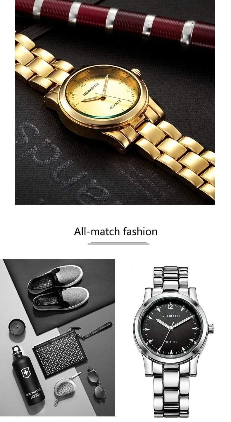 Frauen Armband Quarzuhr Top Marke Luxus Edelstahl Gold Silber Damen Armbanduhr Weibliche Uhr Relogio Feminino