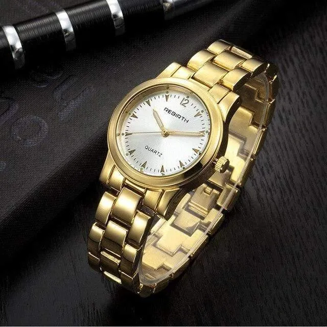 Frauen Armband Quarzuhr Top Marke Luxus Edelstahl Gold Silber Damen Armbanduhr Weibliche Uhr Relogio Feminino