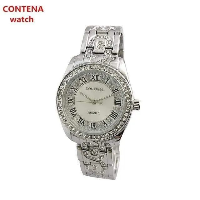 Armbanduhr Damenuhren Strass Damenuhren Roségold Damenuhr Uhr zegarek damski reloj mujer