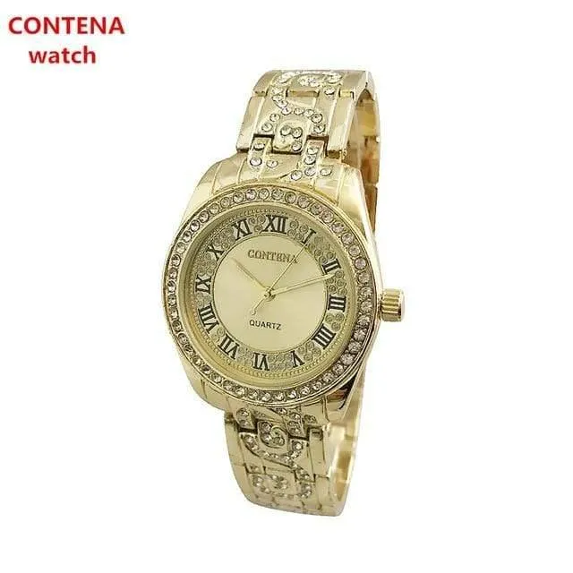 Armbanduhr Damenuhren Strass Damenuhren Roségold Damenuhr Uhr zegarek damski reloj mujer