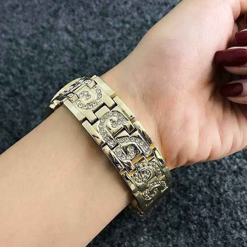 Armbanduhr Damenuhren Strass Damenuhren Roségold Damenuhr Uhr zegarek damski reloj mujer